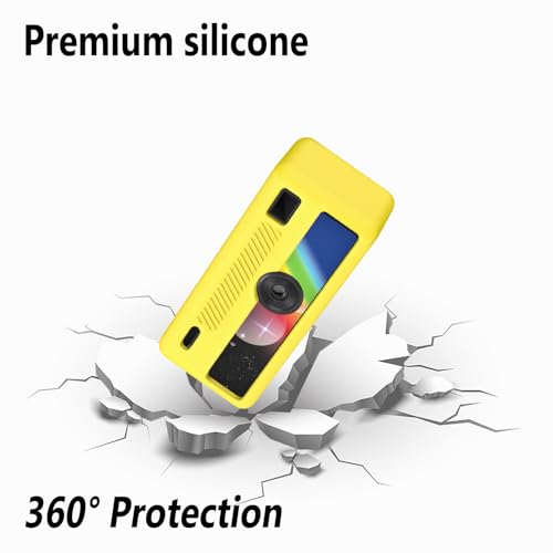 Funda de silicona amarilla para cámara Kodak CHARMERA miniatura 4