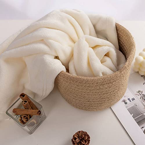 Image of NANPIPER Baby Blankets, Super Soft Fleece Fuzzy Blanket for Toddler, Luxury Cozy Lightweight Microfiber Plush Blanket-Throw Size 30 inchx40 inch,Beige