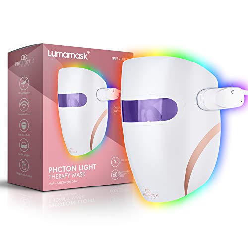 Project E Beauty Lumamask | LED Mask Photon Light Therapy Wrinkle...
