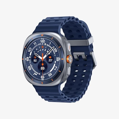 Samsung Galaxy Watch Ultra 2025 47mm   Smartwatch LTE con IA, Titanio, Botón Personalizable, Control de Salud, Garantía del Fabricante 3 Años + 1 año Extra, Azul Titanio (Versión española)