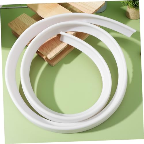 Barrera de ducha autoadhesiva de silicona flexible Homoyoyo para prevenir salpicaduras en baño 5