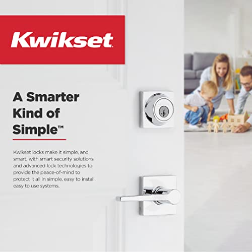 Kwikset Arroyo Knob Interior Privacy Door Knob with Lock, Door Handle For Bathroom and Bedroom, Satin Nickel Keyless Turn Lock Doorknob, with Microban Protection - image 8