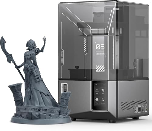 Image of ELEGOO Mars 5 Ultra Resin 3D Printer with 7 inch 9K Mono LCD, 150mm /h High Speed Printing, Smart Automatic Leveling, Intelligent Detection, WiFi-Transfer, Printing Size of 6.04 x 3.06 x 6.49 inch