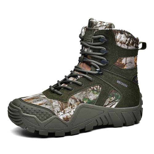 Men's Breathable Hiking Boots Outdoor Lightweight Non-Slip Tactical Boots Jungle Desert Combat Boot