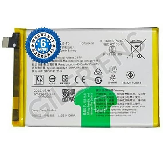 Image of Original B-T0 Battery for vivo /Y76 5G /V2124 / Y76s /V2156A Battery with 6 Month Warranty****(P268)
