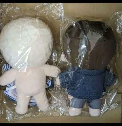 Amazon.co.jp: 東方神起 ぬいぐるみ ユノ チャンミン TVXQ : おもちゃ