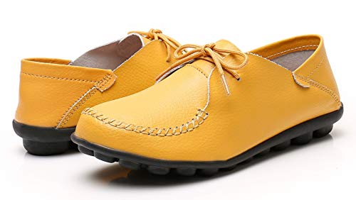 Image of VenusCelia Women's Breathable Comfort Walking Office Flat Loafer