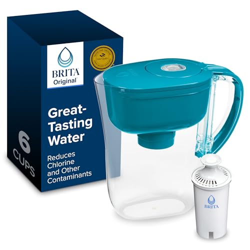 Brita Metro Water Filter Pitcher with SmartLight Change Indi