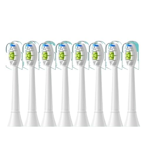 4/8�̌����p���u���V�w�b�h�ɑΉ��BPhilips Sonicare �\�t�g�d���u���V�w�b�h 4100 6500 6100 7500 5 �ƌ݊�������B(8pcs White)