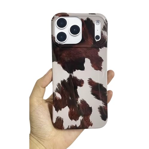 Coque iPhone 14 imprimé vache marron occidental pour sublimer votre look bohème au quotidien