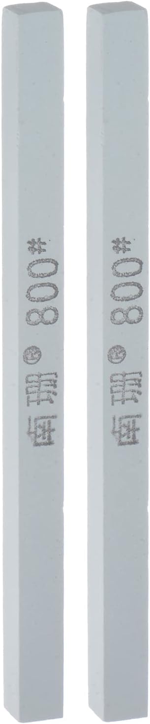 HARFINGTON 2pcs Sharpening Stones 1000 Grit 150mm Green Silicon Carbide Knife Polishing Whetstone