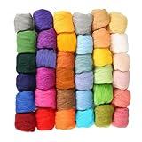 Qué tejido es utilizado en la industria textil: Descubre los principales tipos Yuvera Aosbset 36/50 Colores Lana Roving Lana Tejer Lana Roving Fieltro Lana para Aguja Fieltro Hilados Mano Masculino Materiales de Artesanía