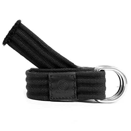 Men's Canvas Belt Military Belts Double Dring Buckle Casual Webbing Belt2