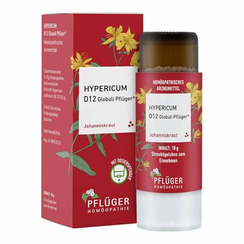 HYPERICUM D 12 Globuli Pflüger Dosierspender 10 g