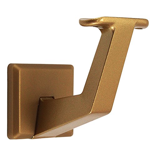 WAKI ABIRA 室内手すり用金具 ぬくもり手すりUB 壁受 角 ゴールド 32Φ・35Φ兼用