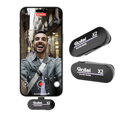 Micro cravate sans fil pour smartphone son net en vidéo