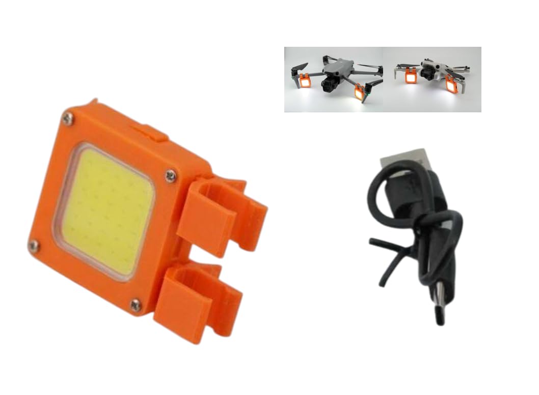 ILEI Night Lights Navigation Light for DJI Air 3/3S, Mini3/ Mini3 Pro, Mini4/ Mini4 Pro Accessories,Suitable for drones (Grey)