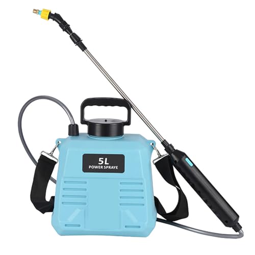 Pulverizador eléctrico de hombro de 5 litros directo para riego al aire libre, lata de agua de mano para plantas, pulverizador recargable