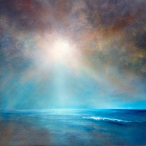 Leinwandbild 60 x 60 cm: kraft und stille von annette schmucker