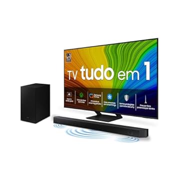 Combo Samsung Smart TV 65 polegadas QLED 4K 65Q70D 2024 + Soundbar HW-Q800D