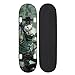 JINFENFG Naruto Anime Skateboard Beginner Shortboard Pro Patineta de Cuatro Ruedas Niños Niñas Patinete de 4 Ruedas Double Rocker Gladiator Kakashi Flash Night Tablero Liso 31 Pulgadas