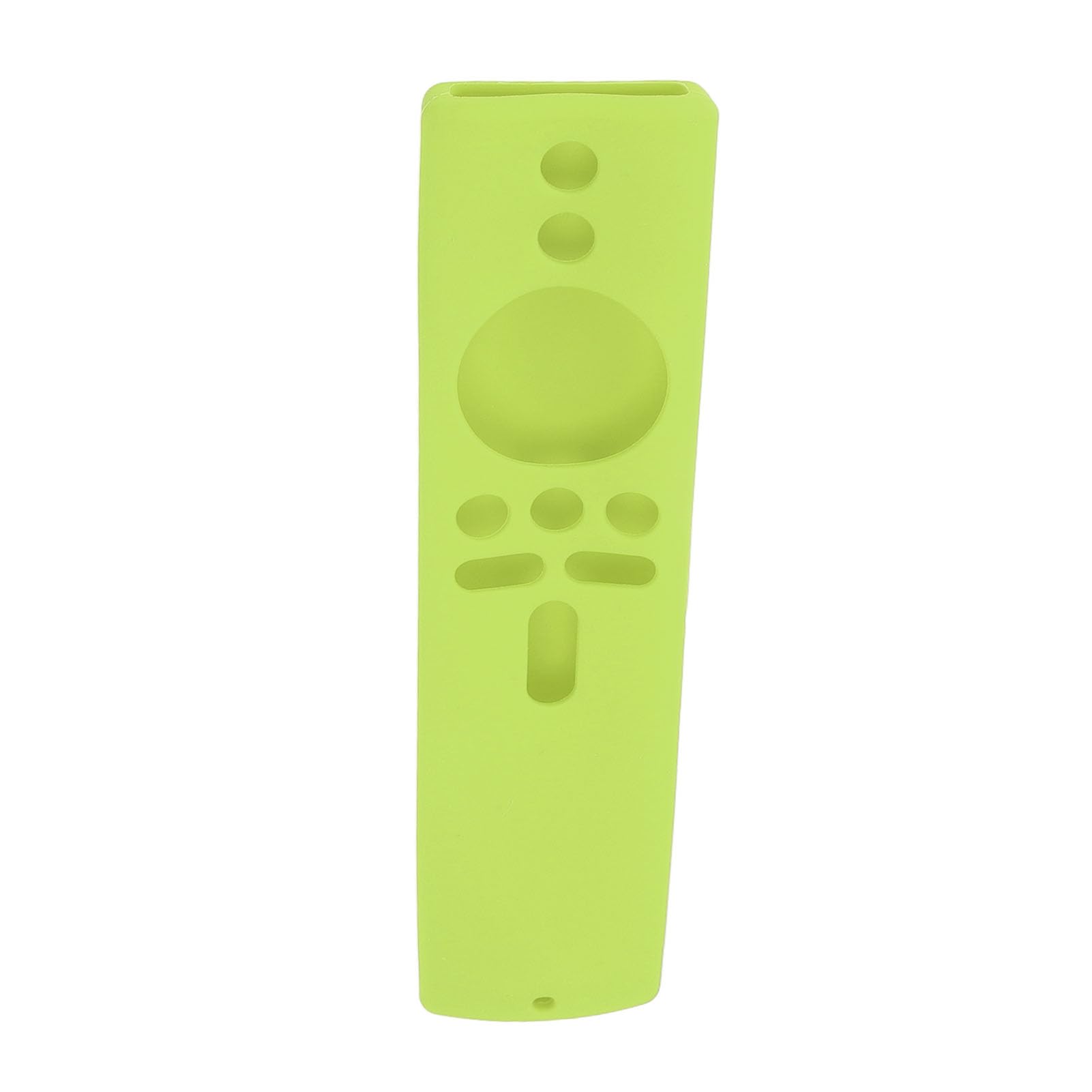 Funda Ive con Control Remoto, Funda Protectora Antideslizante de Silicona para Mi TV Box Remote para Mi Box S TV Stick, Controles Azules Aptos y 4K (Verde Luminoso)