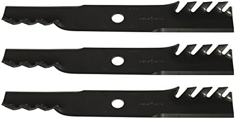 (3) USA Mower Blades Toothed for Exmark 103-6382, Toro 109-6873 36" 52" Deck
