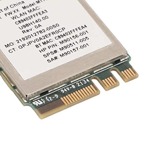 WiFi 6E High Speed 2400Mbps Tarjeta de Red Gigabit para HomeOffice, Adaptador Inalámbrico M.2 NGFF de Material PCB para Transferencia de Archivos Grandes miniatura 2