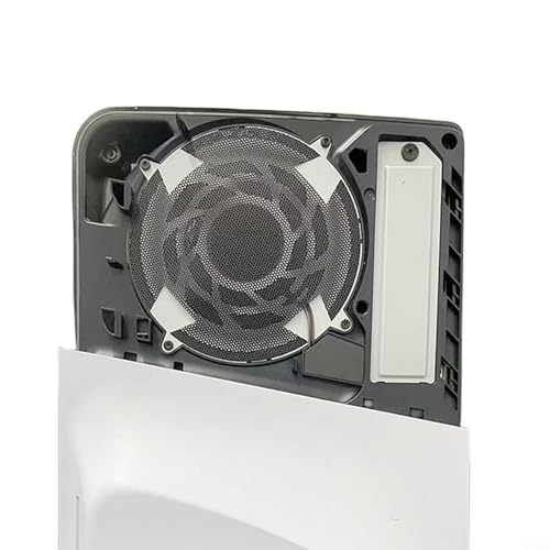 BlesConi Filter Cover for PS5 Pro Heatsink Fan with Cooling Vents, PVC Dust Protection for Gaming Console, 12 x 12 cm, Pack of 2 - Image 5