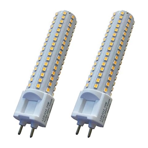 YAKAiYAL 15W G12 LED Corn Light Bulb Warm White 3000K 2835 SMD 85-265V 150W Halogen Replacement (2-Pack) Cover