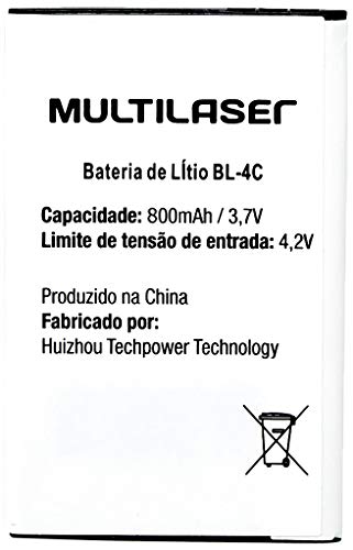 Multilaser Bateria de Íon de Lítio Bl-5C BT001