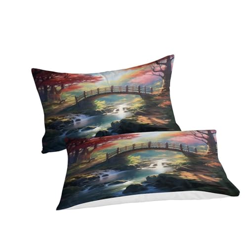 Housse de couette King coton multicolore 220x240 IOFEER