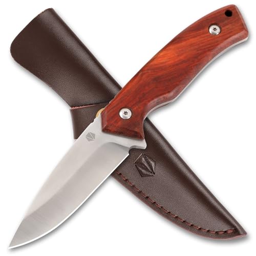 REAT Fixed Blade Knife with Sheath, 8.5