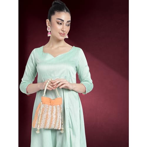 Image of Peora Potli Bags for Women Bag Clutch Ethnic Bride Purse Gift for Women