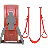 Door Swing for Adults Couples Heavy Duty Sex Toys for Couples Frequent Flyer Door Swing Sex Furniture for Bedroom Toys Hoodies Adam and Eve Sex Toys for Adults Sex Swing Stand BDSM Holds 500 LBS XL
