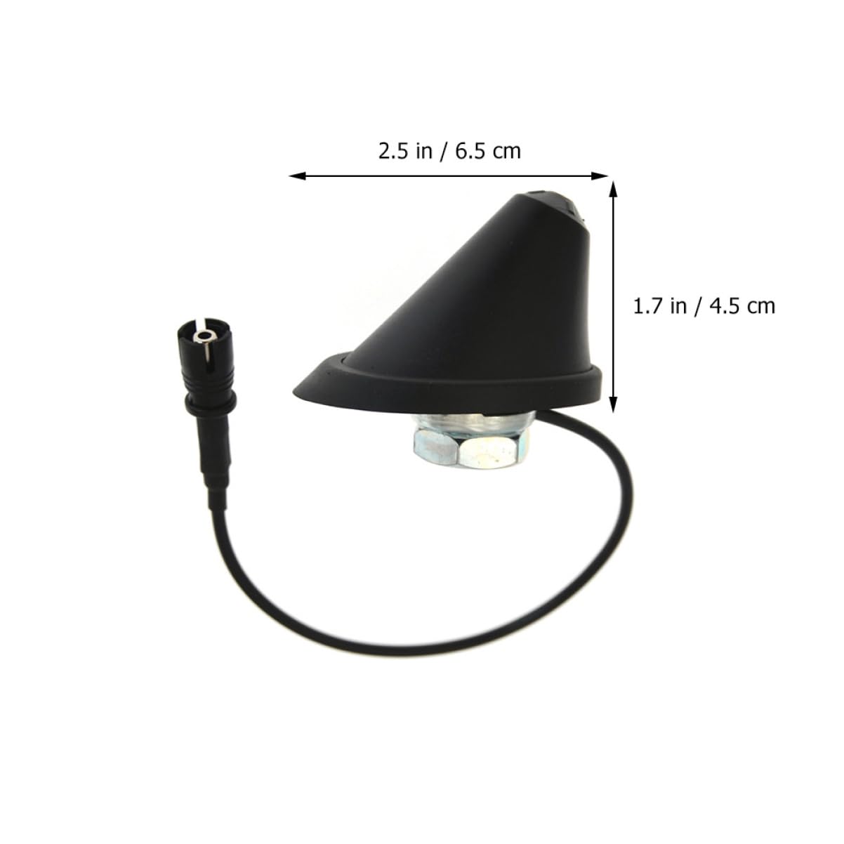 Uonlytech 3pièces Antenne De Voiture avec Base Pratique Accessoire Automobile pour Remplacement Facile Et Esthétique