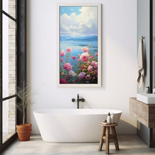 Mosaïque cristal art de prestige avec le tableau decoration murale salon 160x80