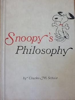 Hardcover Snoopy's Philosophy Book