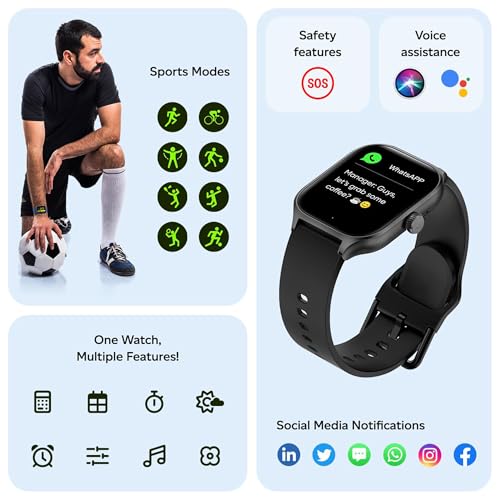 GameSir Store GameSir H18 Pro Smartwatch with Long Battery Life, - Image 4