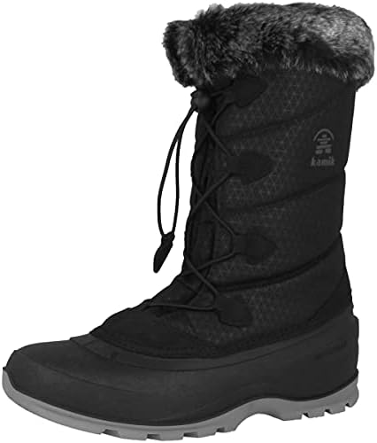Kamik Women's MOMENTUM2 Snow Boot, Black, 6 Medium US | Image 3