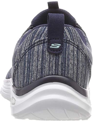 Skechers Skechers Women's Empire D'lux Trainers, Blue Navy NVY, 2 UK