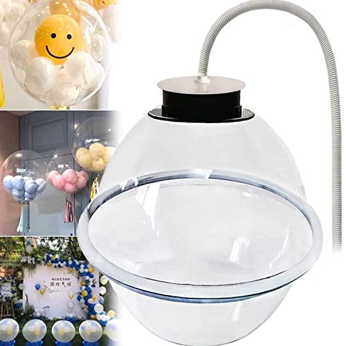 YNITJH Máquina de Relleno de Globos de Bricolaje,Llenado de Globos Máquina para Envolver Regalos para Globo Ramo de Rosas Boda Navidad Fiesta de cumpleaños Regalo Cover