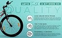CAYA APX Cycle for Men and Women 24T with Steel Frame 14 Inches | Mountains Bike with Dual Disc Brakes & Suspension Tyre 24 Inch | MTB Unisex Bicycle with Triple Alloy Rims for Adults-(Green) gallery image