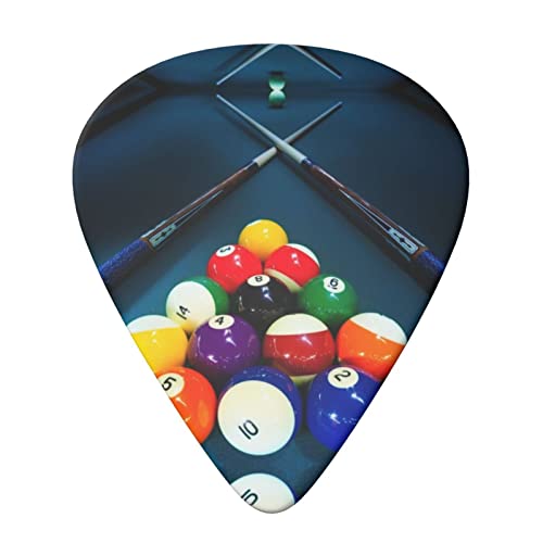 Ensemble de 6 médiators de guitare de billard pour guitare acoustique, guitare électrique, basse, ukulélé – fin, moyen… - Les Beatles, Paul McCartney, John Lennon, RIngo Starr, George Harrison Ensemble de 6 médiators de guitare de billard pour guitare acoustique, guitare électrique, basse, ukulélé - fin, moyen… – Image 3