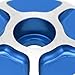 HERCHR Bike Headset Top Cap, Bike Stem Top Cover Aluminum Alloy Front Fork Stem Headset Cover for Mountain Bicycle Headset Top Cap Bike Stem Top Cover(Blue)