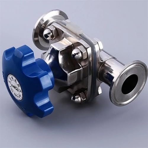 Vanne à diaphragme régulation précise inox 316 étanchéité absolue - 4