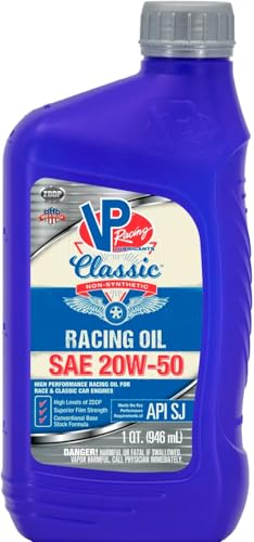 Aceite VP Racing Fuels Classic 20W50 No Sintético 1 Quart miniatura 1