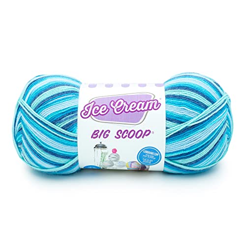 Image of Lion Brand Yarn Ice Cream Big Scoop Yarn, Blue Raspberry
