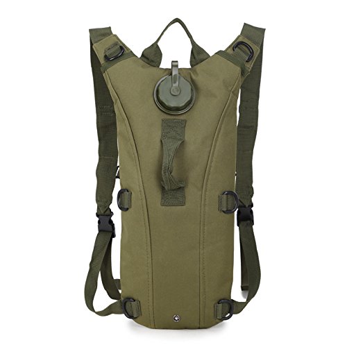 Bormart 3L 3 Liter 100 Ounce Hydration Pack Bladder Water Bag Pouch Hiking Climbing Hunting Running Outdoor Backpack
