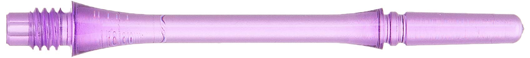 Cosmodarts Fit Shaft Gear Shaft Slim Spin Clear Purple 5